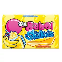 Жевательная резинка "Big Babol Shakies Banana" со вкусом бананового коктейля картинка 347552 - МосИгра